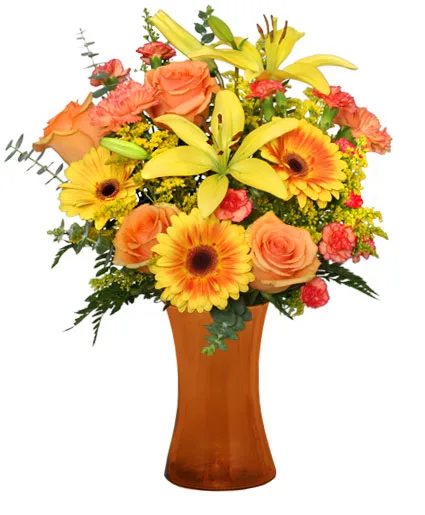 Amber Sky Flower Arrangement Amber Sky Flower Arrangement