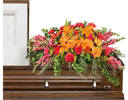 TRIUMPHANT TRIBUTE Casket Spray TRIUMPHANT TRIBUTE Casket Spray