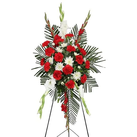 Hearts of Devotion Standing Spray Hearts of Devotion Standing Spray