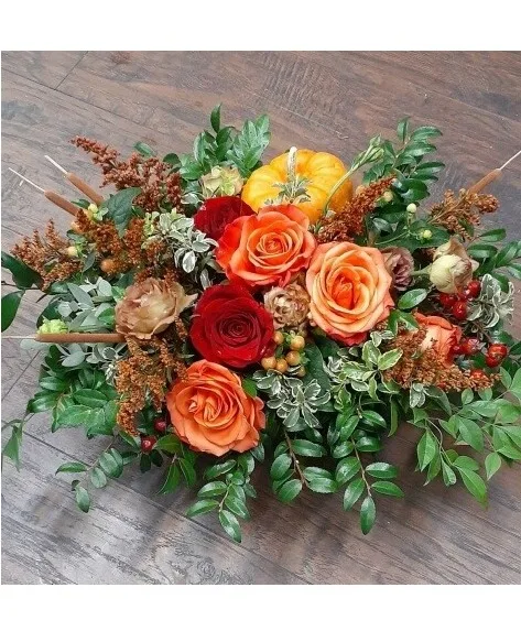 Thanksgiving Centerpiece Flower Arrangement Thanksgiving Centerpiece Flower Arrangement