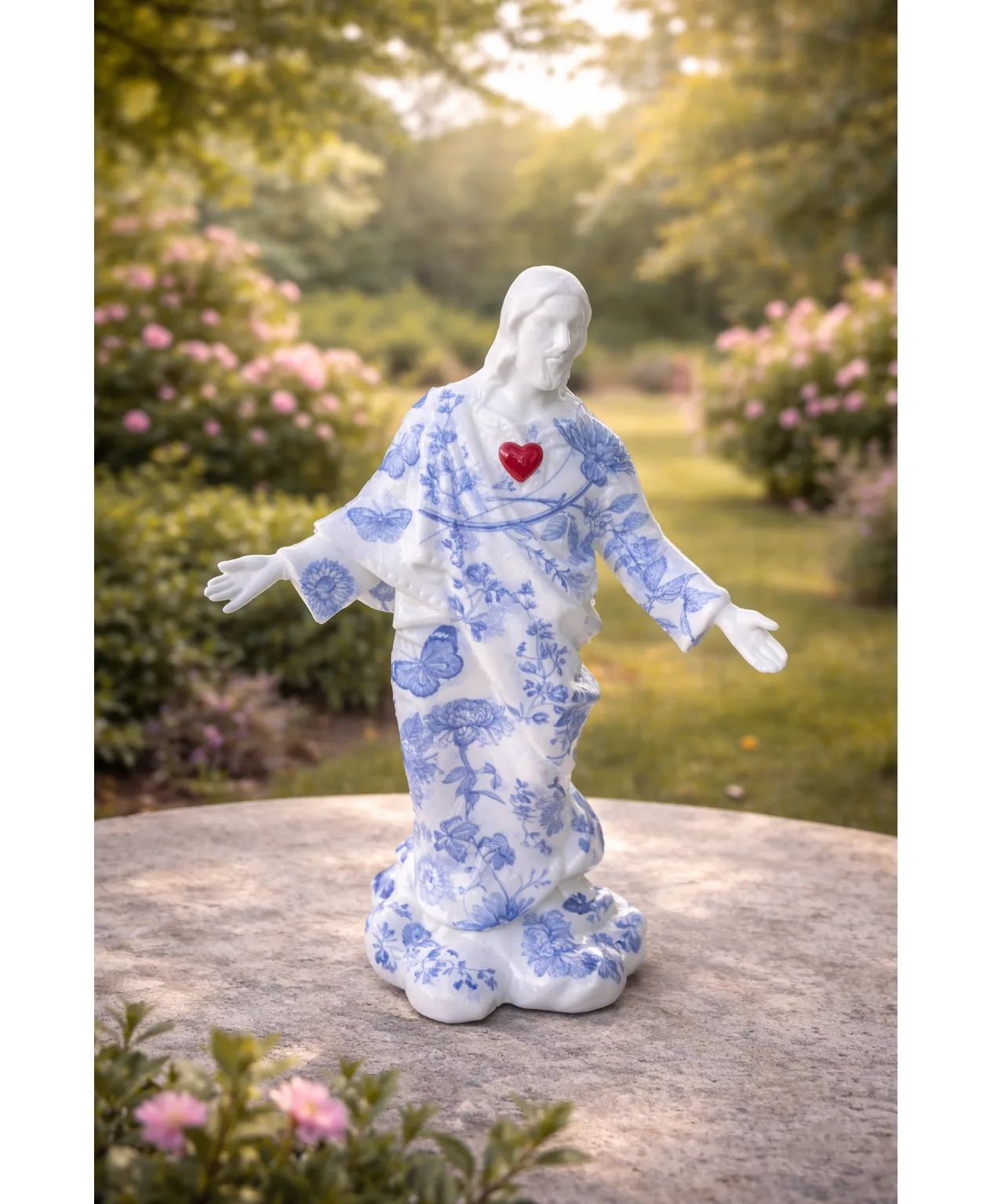 Faith Ceramic Statue