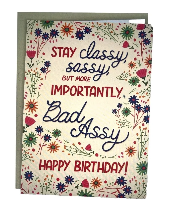 Stay Classy Birthday Card Stay Classy Birthday Card