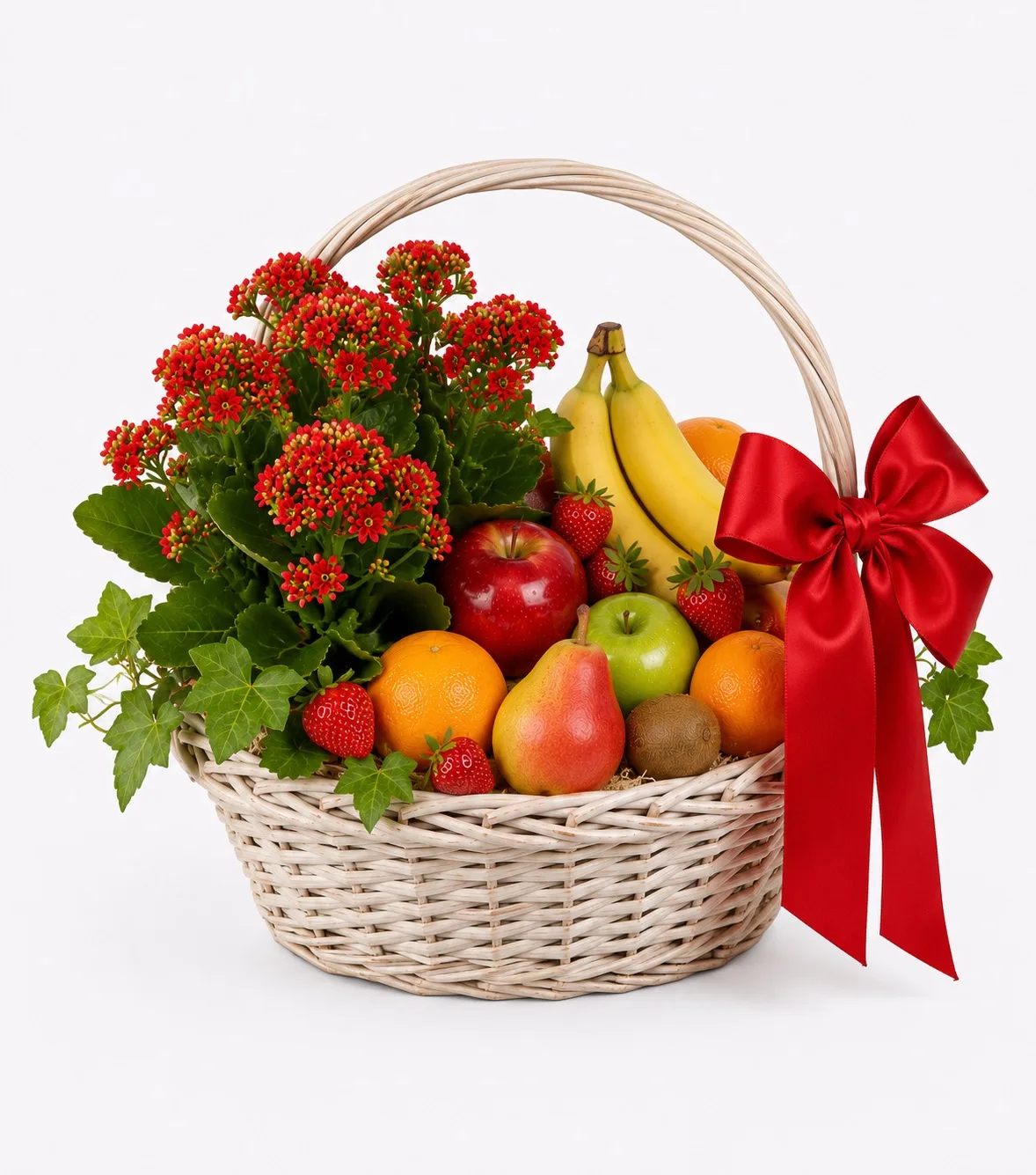 Fruit and Blooms Basket Fruit and Blooms Basket