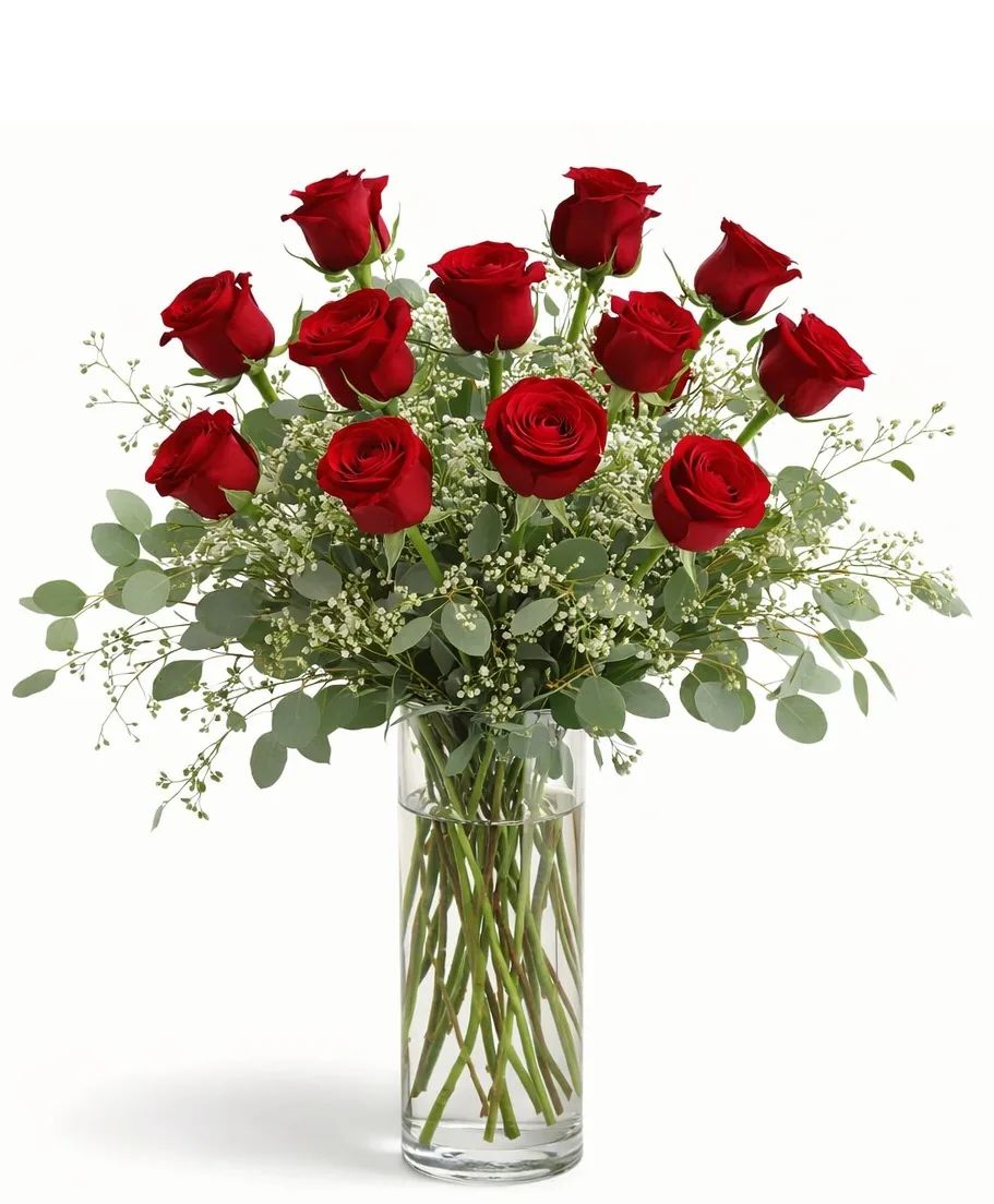 Say It Loud Dozen Red Roses