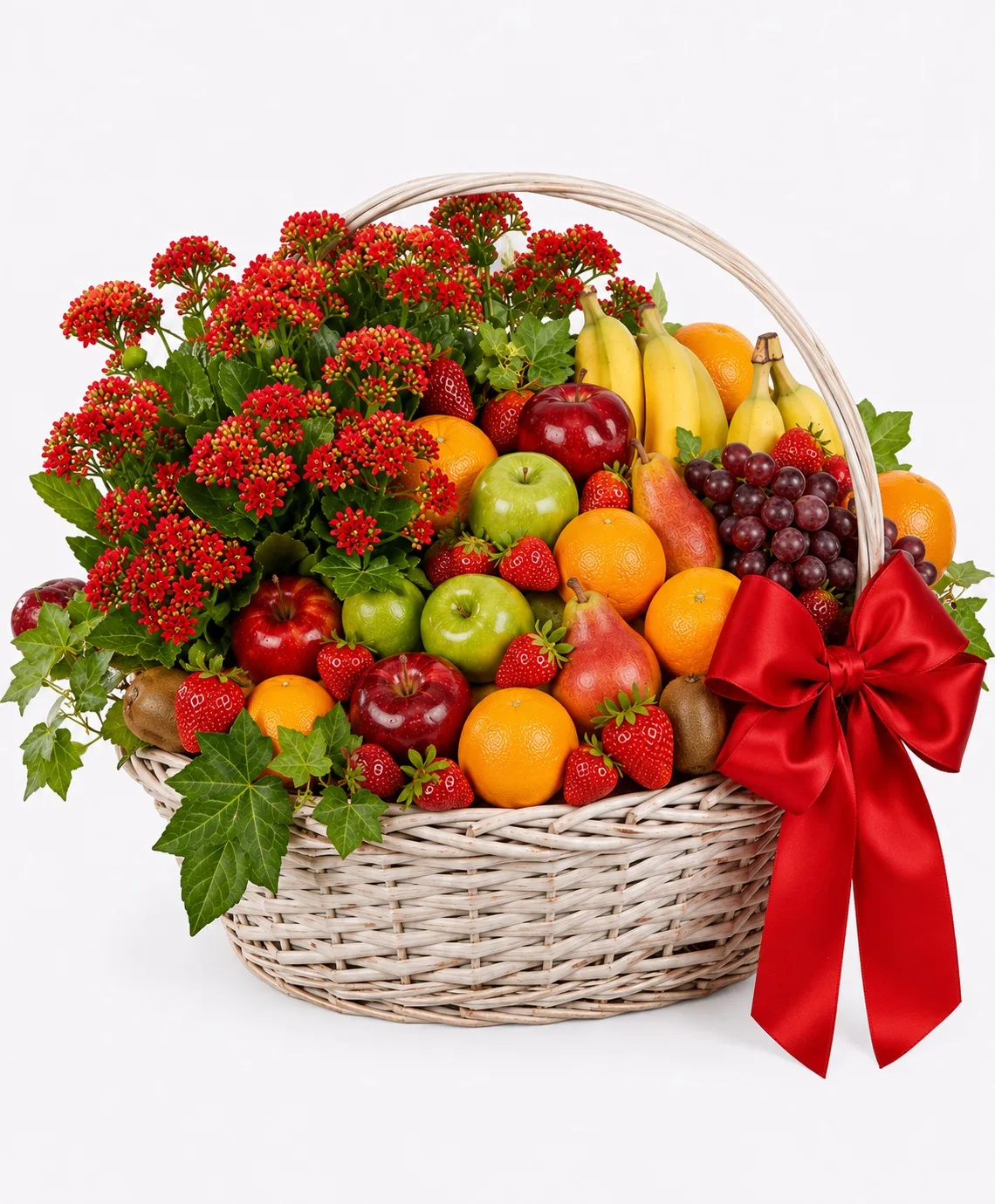 Fruit and Blooms Basket Fruit and Blooms Basket