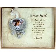 Forever Loved Angel Wings Memorial Ornament Forever Loved Angel Wings Memorial Ornament image