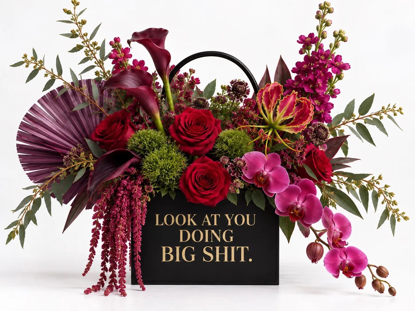 Look At You Doing Big Shit - Bloom Statement Bag