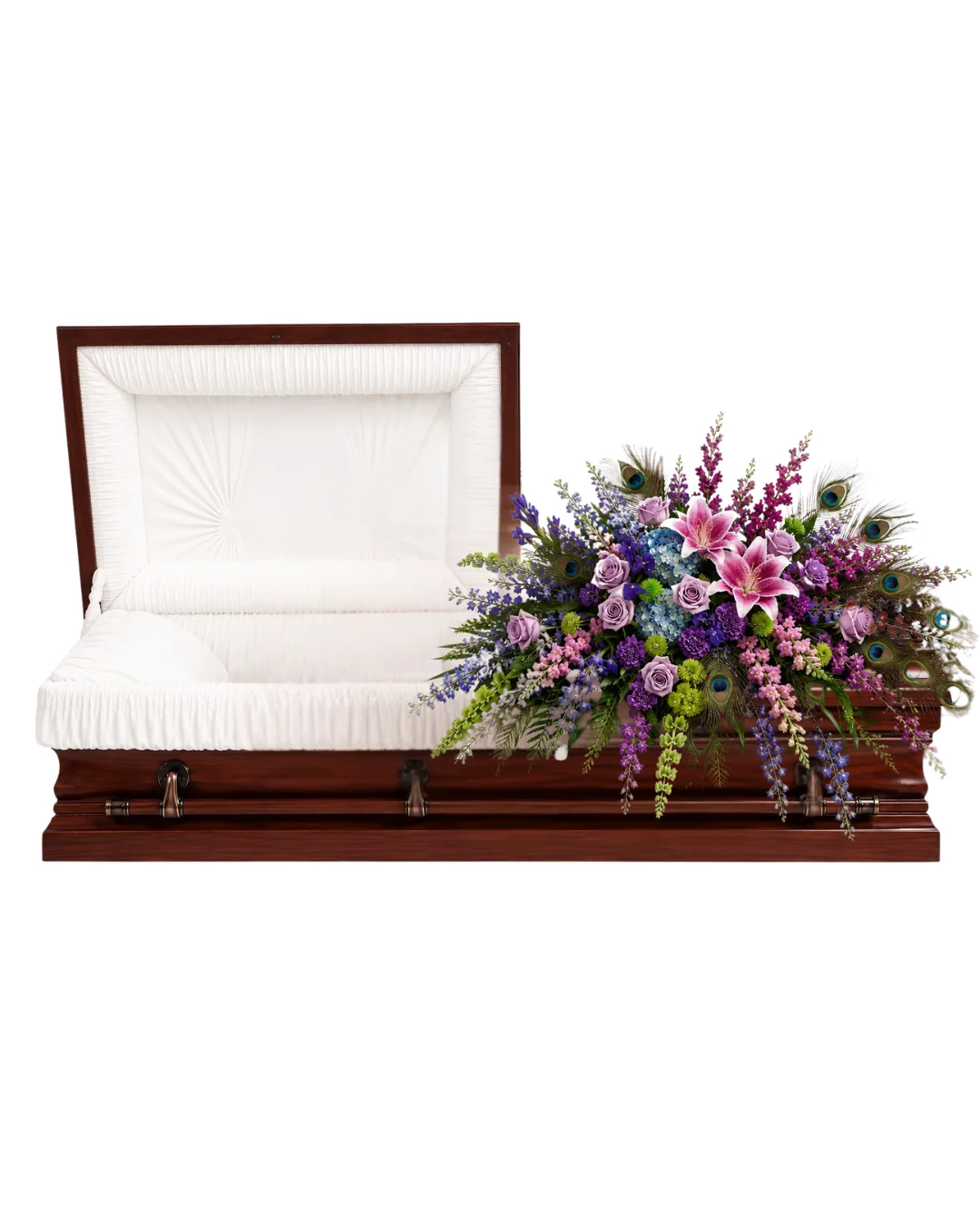 Plumes of Grace Casket Spray Plumes of Grace Casket Spray
