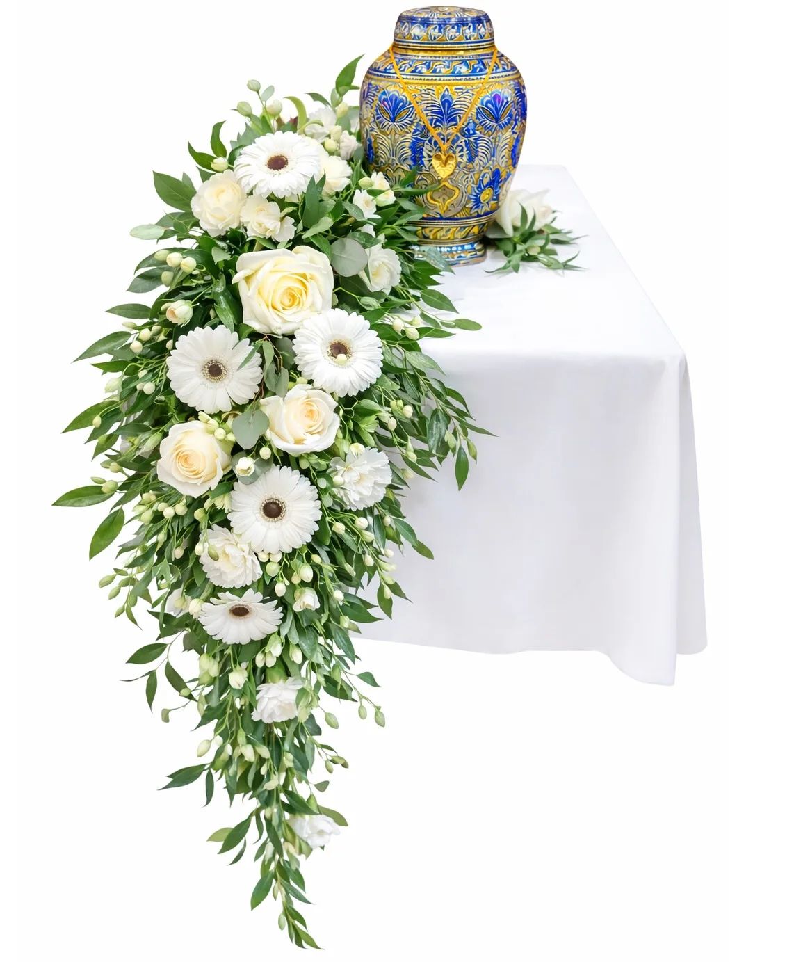 Graceful Remembrance Urn Swag