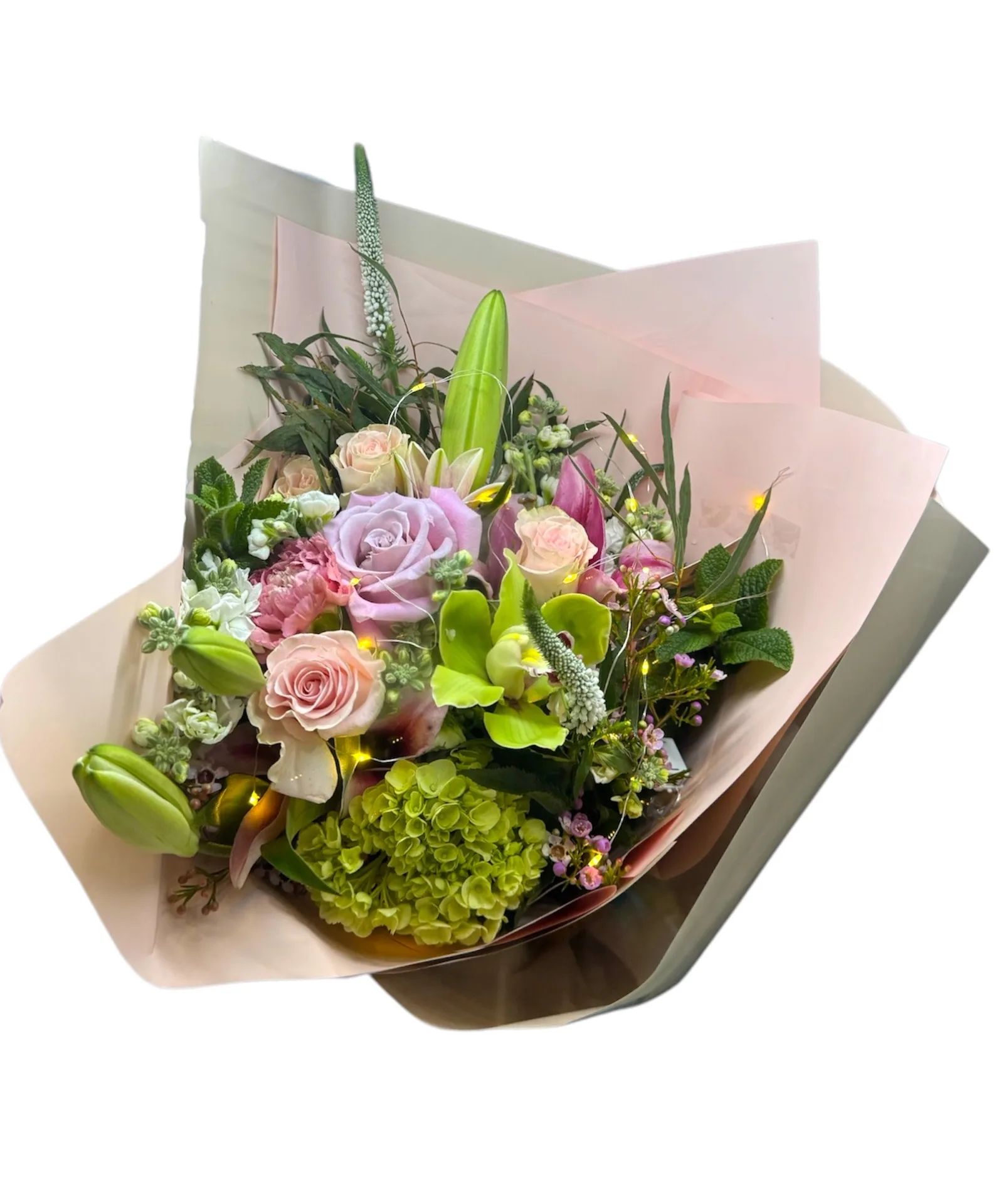 Designer's Choice Beautiful Bloom Wrapped Bouquet