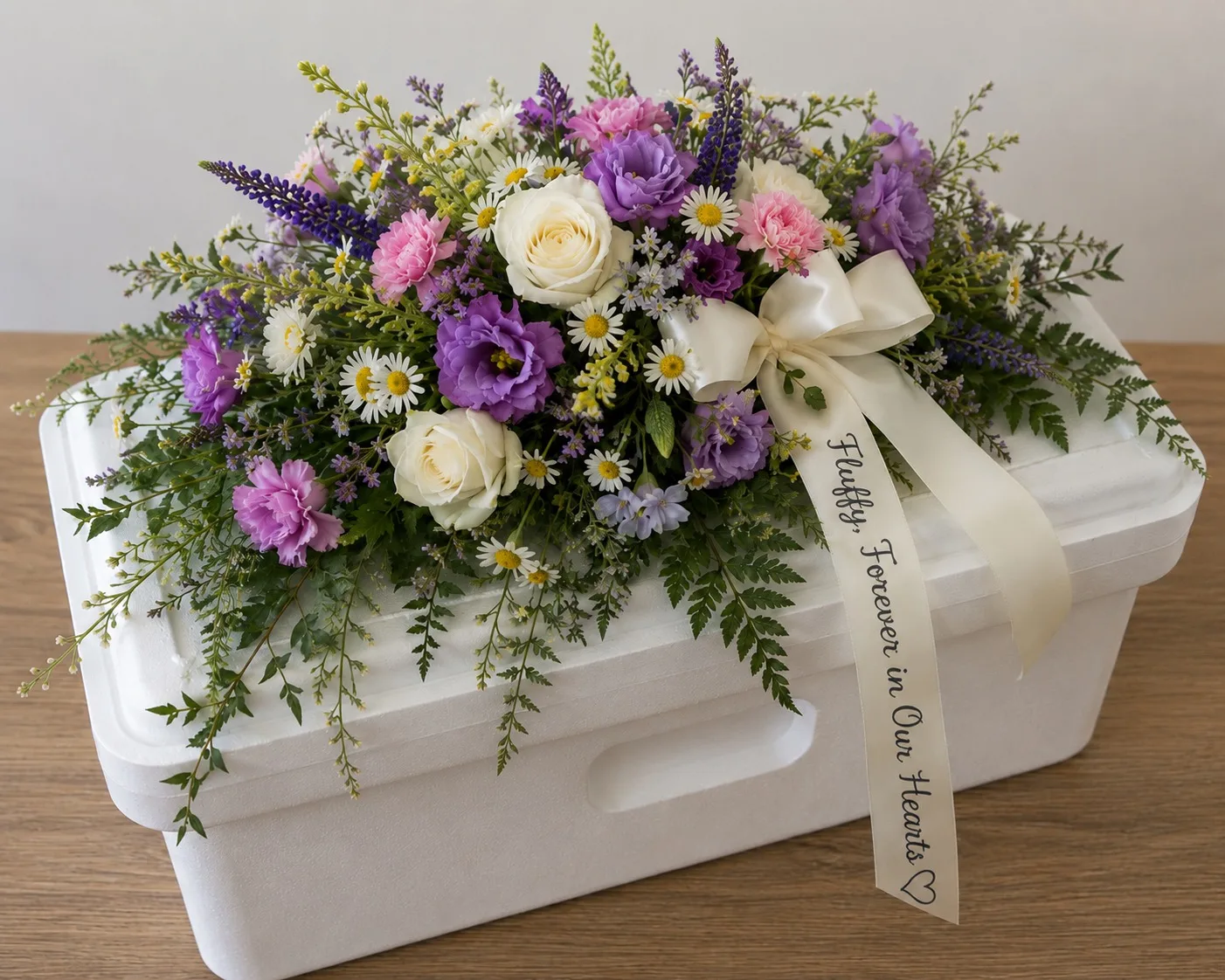 Beloved Companion Casket Cover Beloved Companion Casket Cover