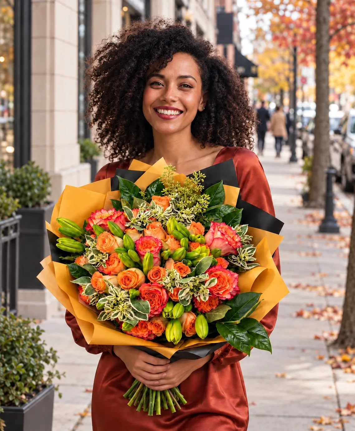 Bohemian Luxe- Designer's Choice Wrapped Bouquet Bohemian Luxe- Designer's Choice Wrapped Bouquet