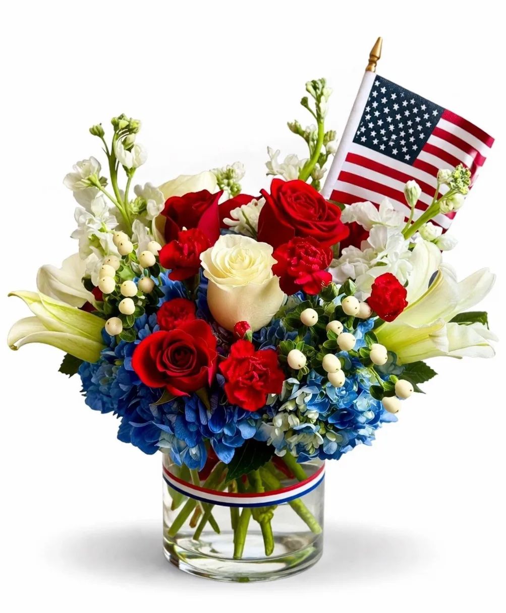 Thank You for Your Service Vase Arrangement
