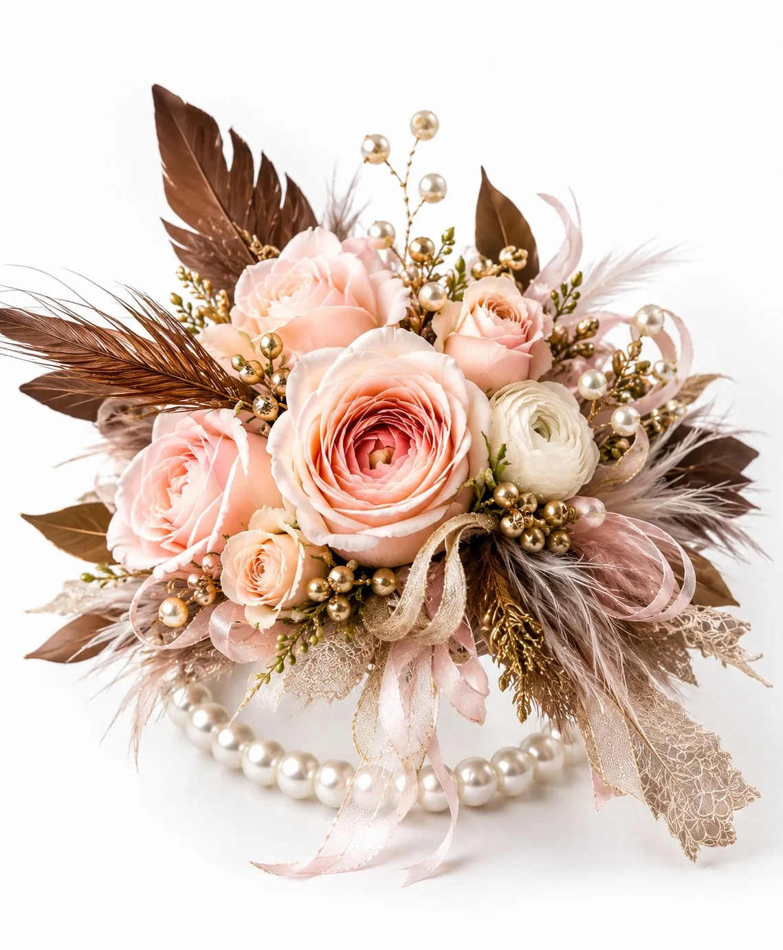 Bohemian Beauty Wrist Corsage Bohemian Beauty Wrist Corsage