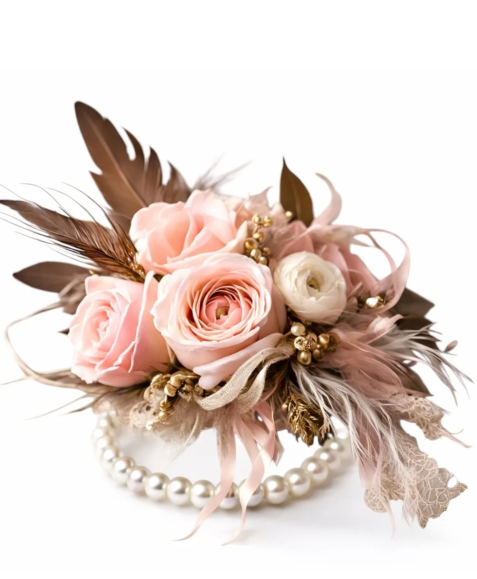Bohemian Beauty Wrist Corsage Bohemian Beauty Wrist Corsage
