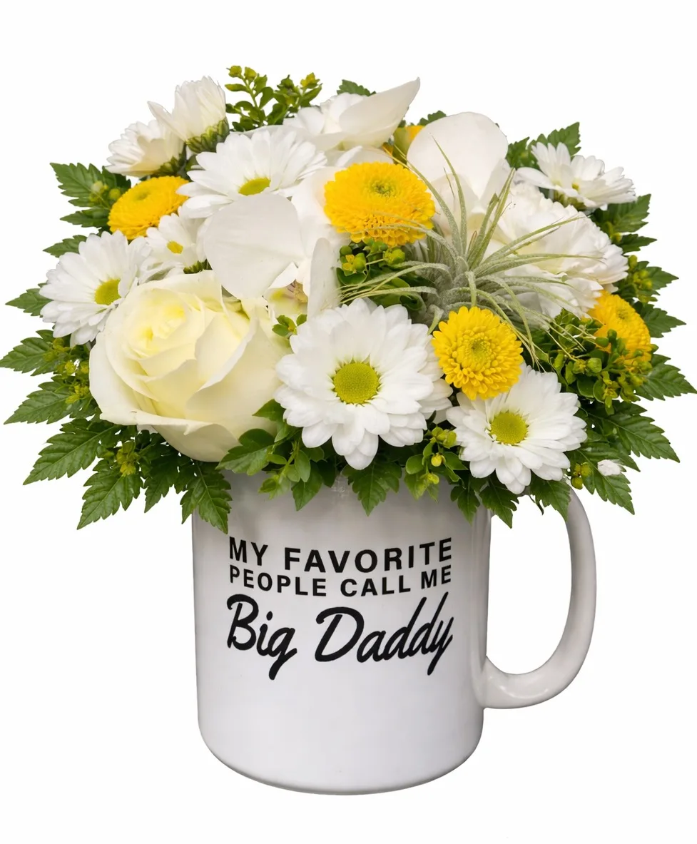 "Big Daddy" Oversized Mug Arrangement "Big Daddy" Oversized Mug Arrangement