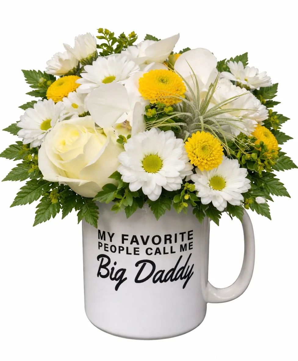 "Big Daddy" Oversized Mug Arrangement