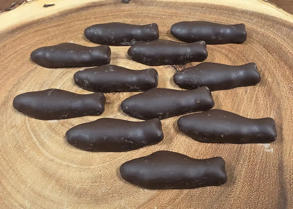Sweet Ashley's Chocolate Covered Swedish Fish Sweet Ashley's Chocolate Covered Swedish Fish