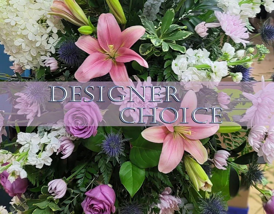 Designer’s Choice Sympathy Standing Spray- Soft & Comforting Designer’s Choice Sympathy Standing Spray- Soft & Comforting