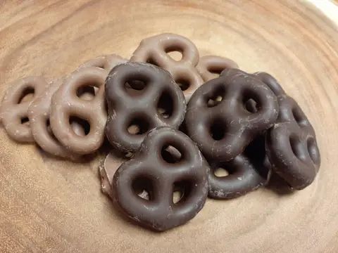 Sweet Ashley's Chocolate Dipped Mini Pretzels