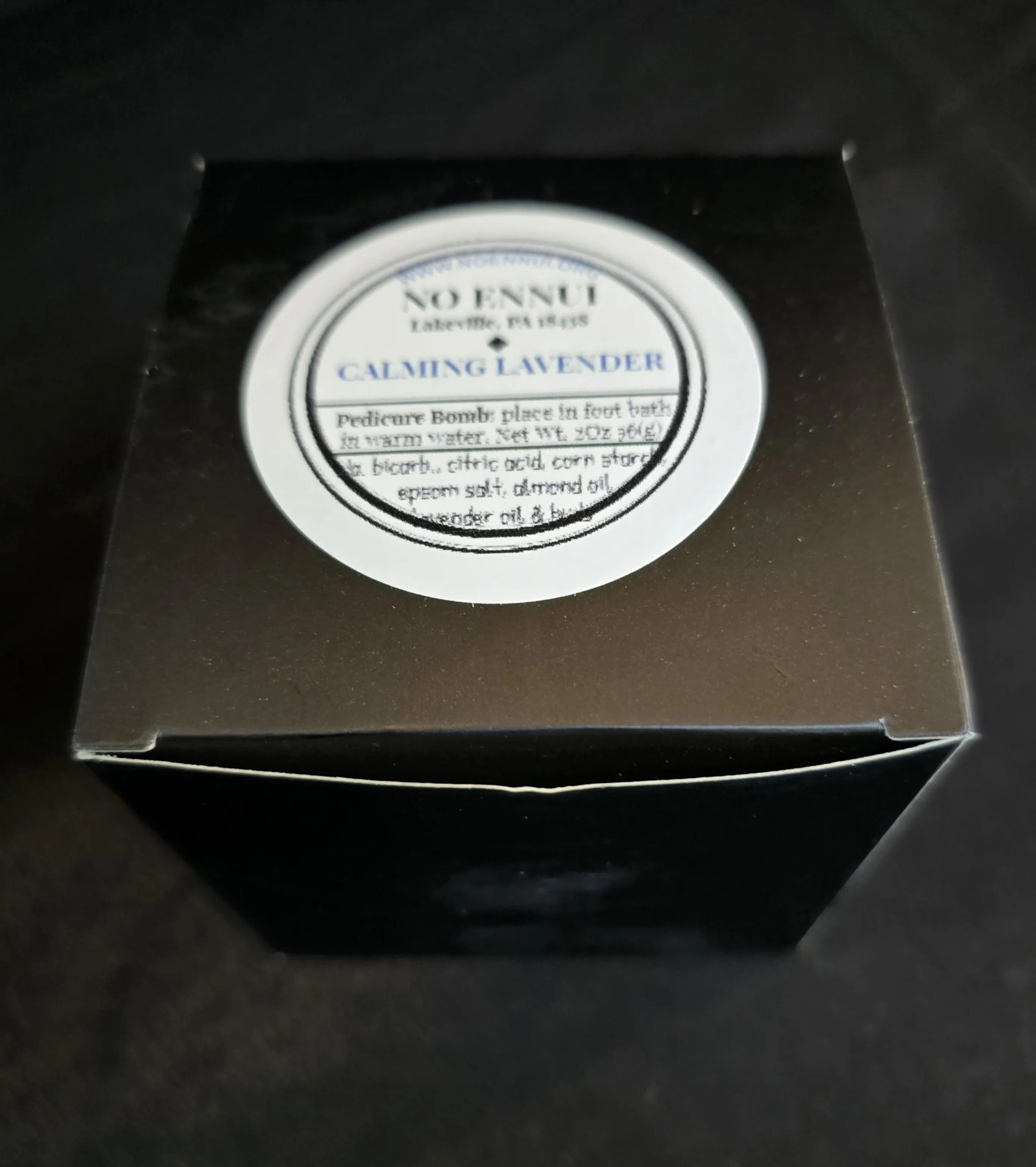 No Ennui - Calming Lavender Pedicure Bomb No Ennui - Calming Lavender Pedicure Bomb