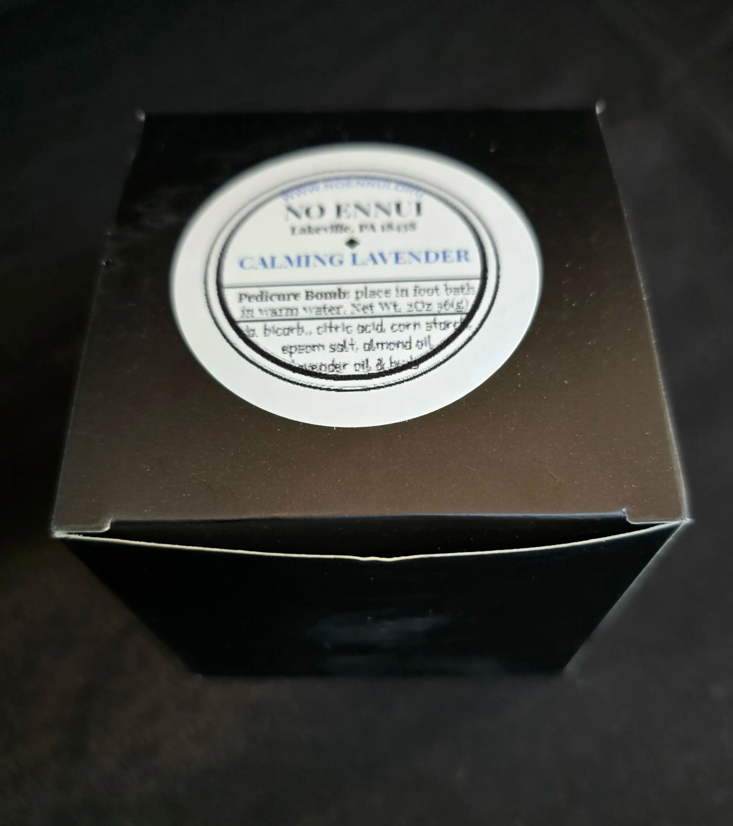 No Ennui - Calming Lavender Pedicure Bomb