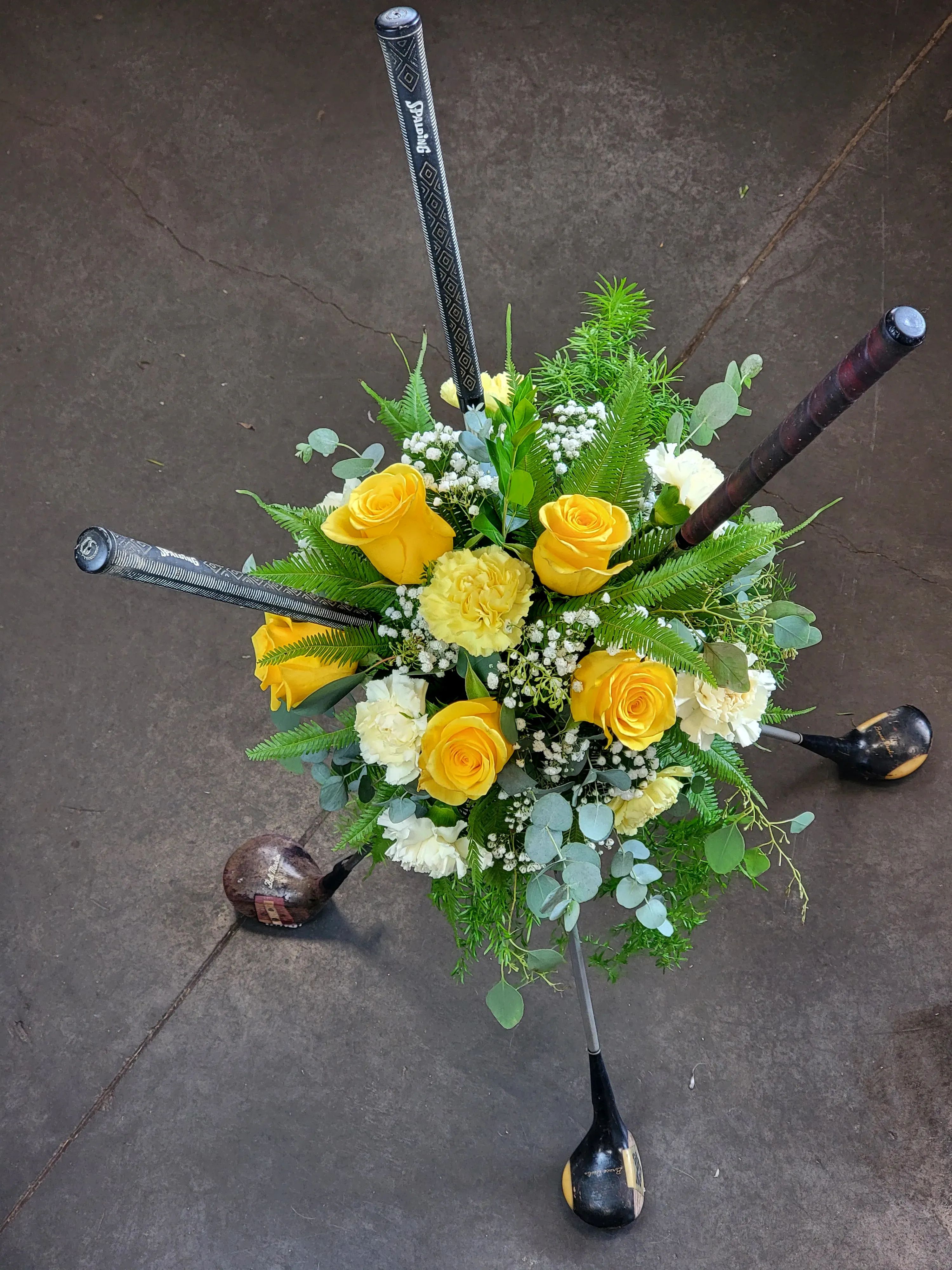 Golf Memorial Flowers