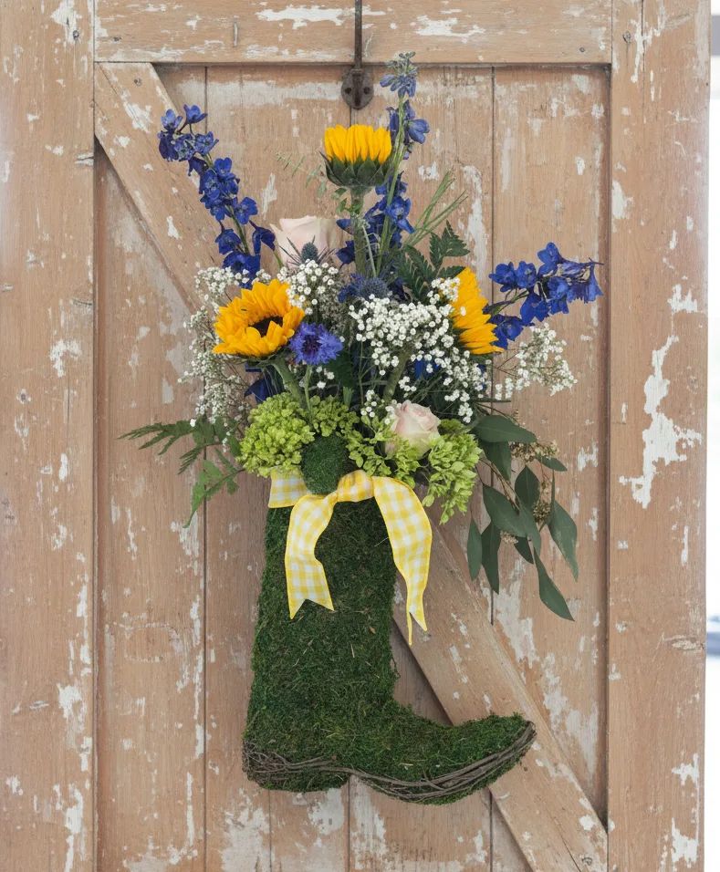 Sunflowers to Boot