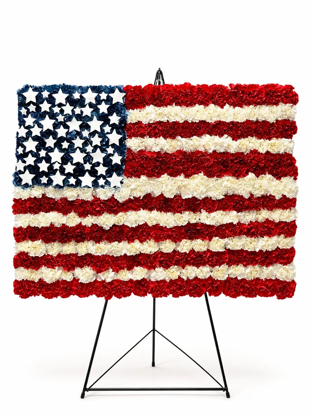 Handcrafted Custom Extra-Large American Flag Tribute