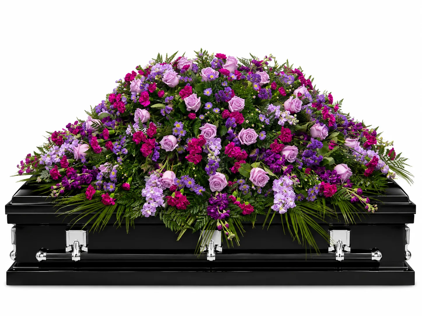 "Lavender Garden Farewell Casket Spray "Lavender Garden Farewell Casket Spray