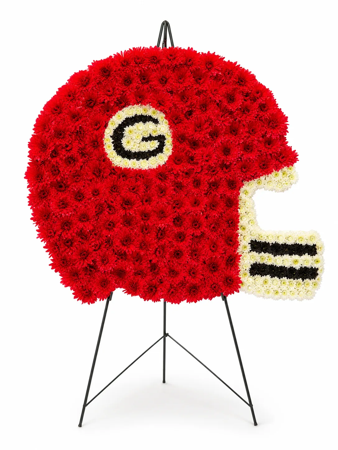 Extra Large Custom Georgia Bulldogs Floral Tribute Extra Large Custom Georgia Bulldogs Floral Tribute