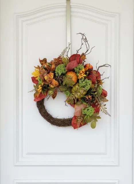 Rustic Harvest Moon Wreath