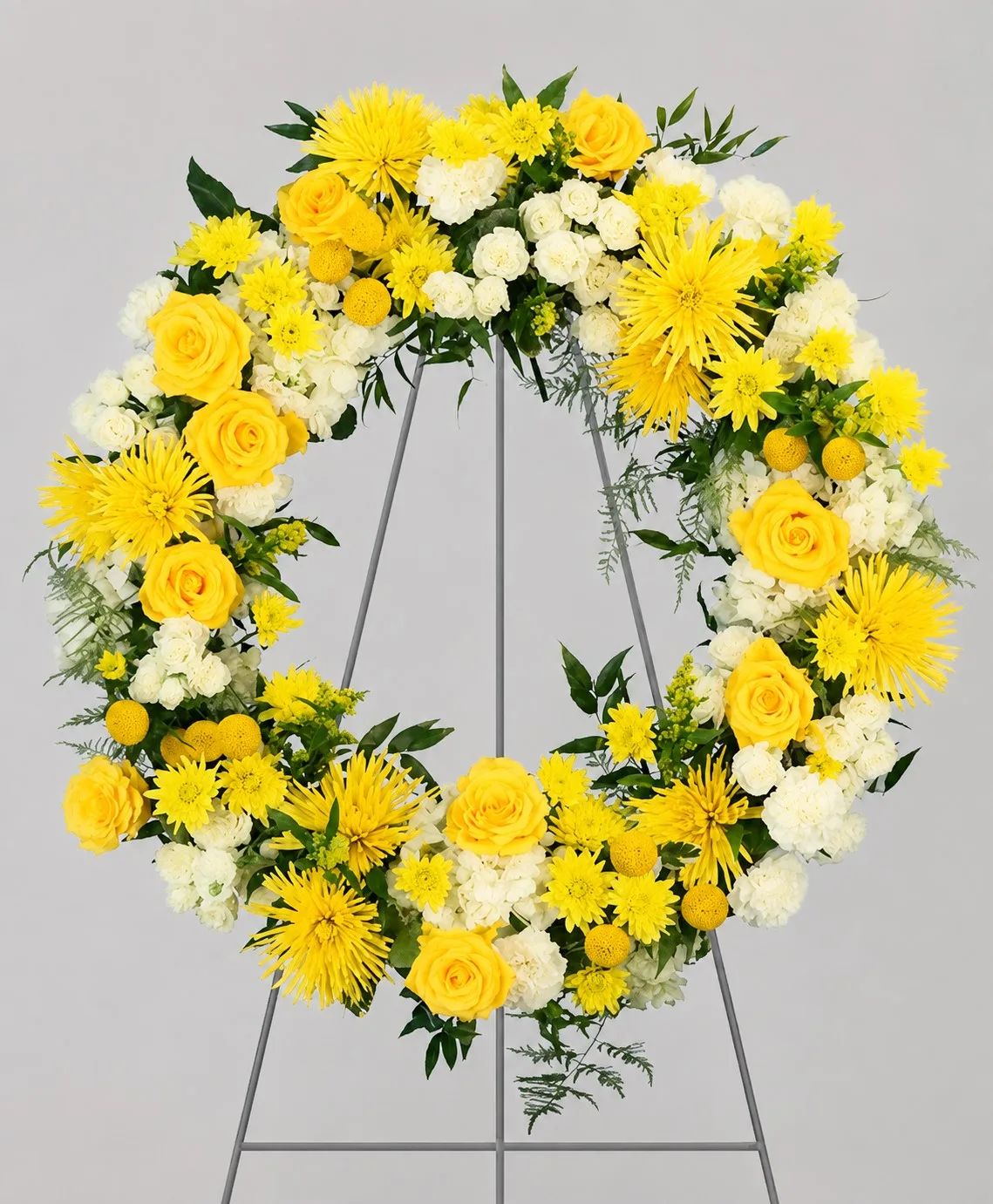 Glorious Glow Standing Wreath