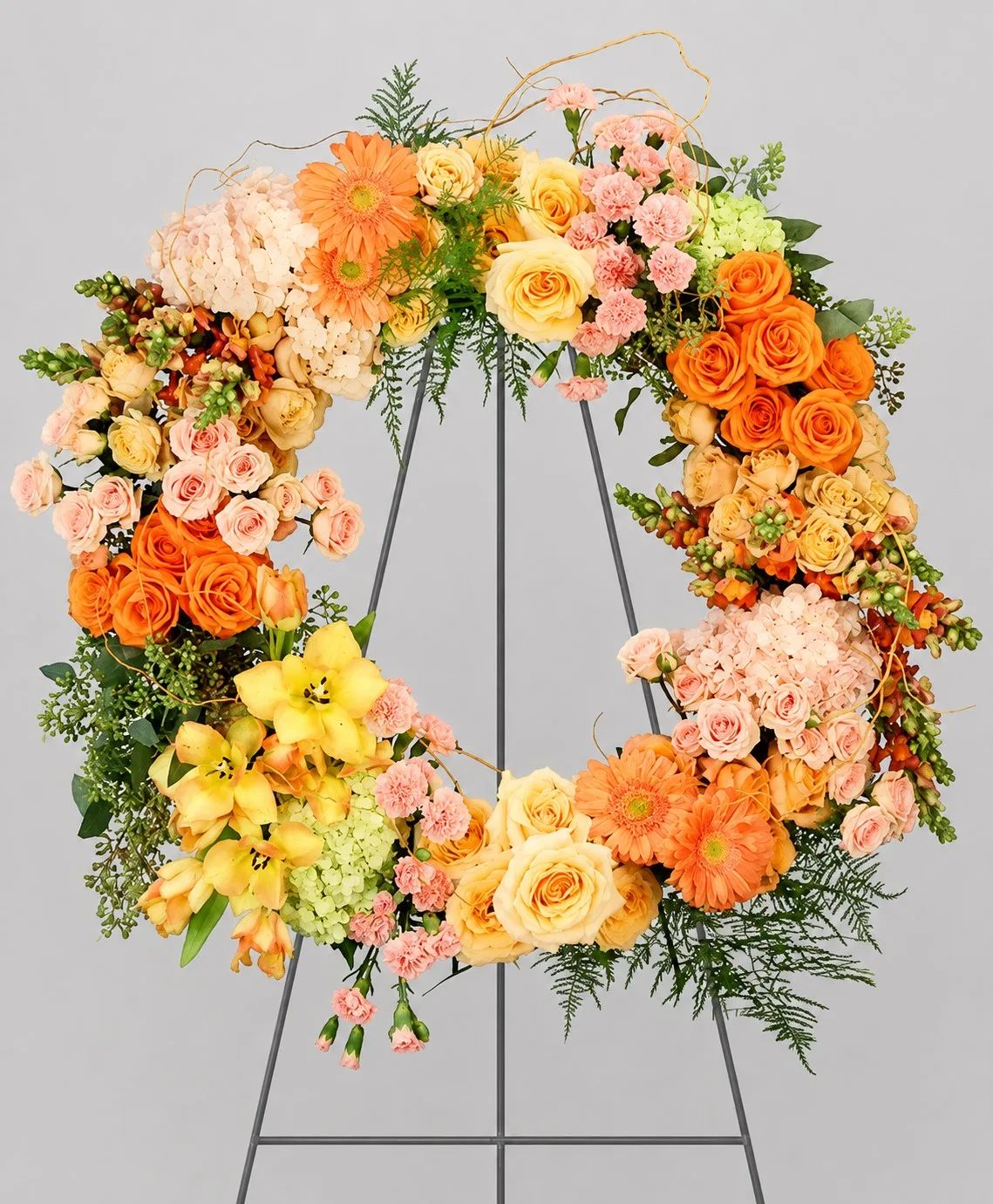 Harmonious Peace Standing Wreath