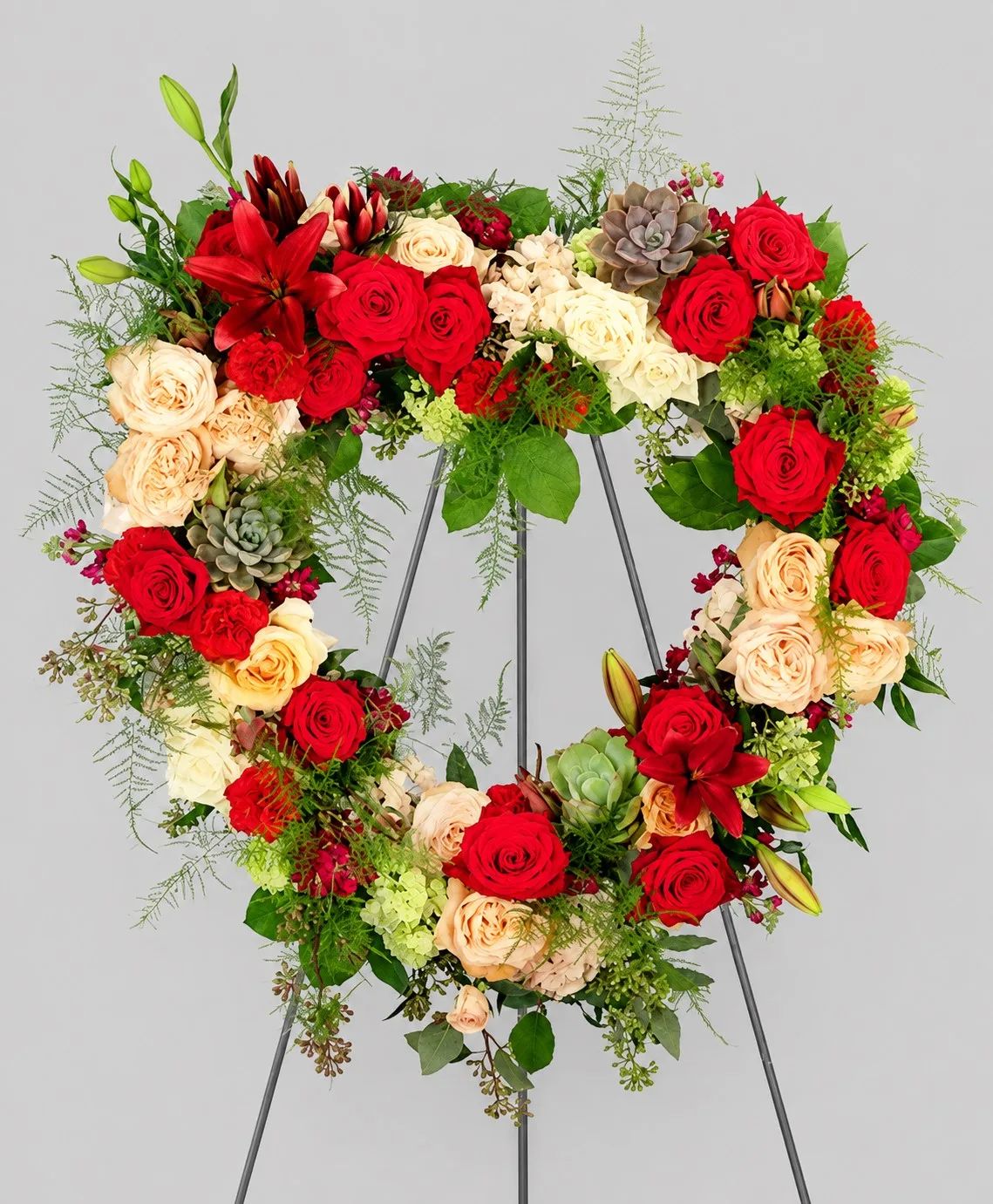 Heartfelt Compassion Standing Wreath