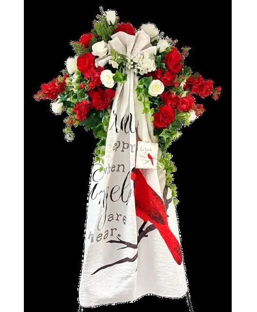 Cardinal Stand Silk Stand