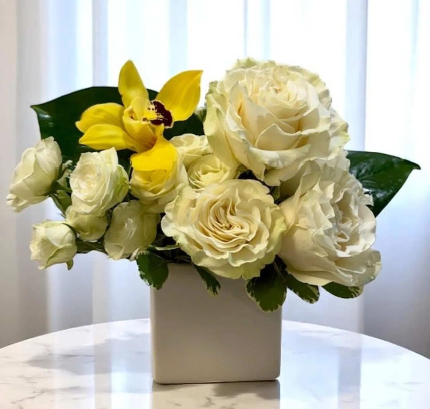 Orchid Rose Cube