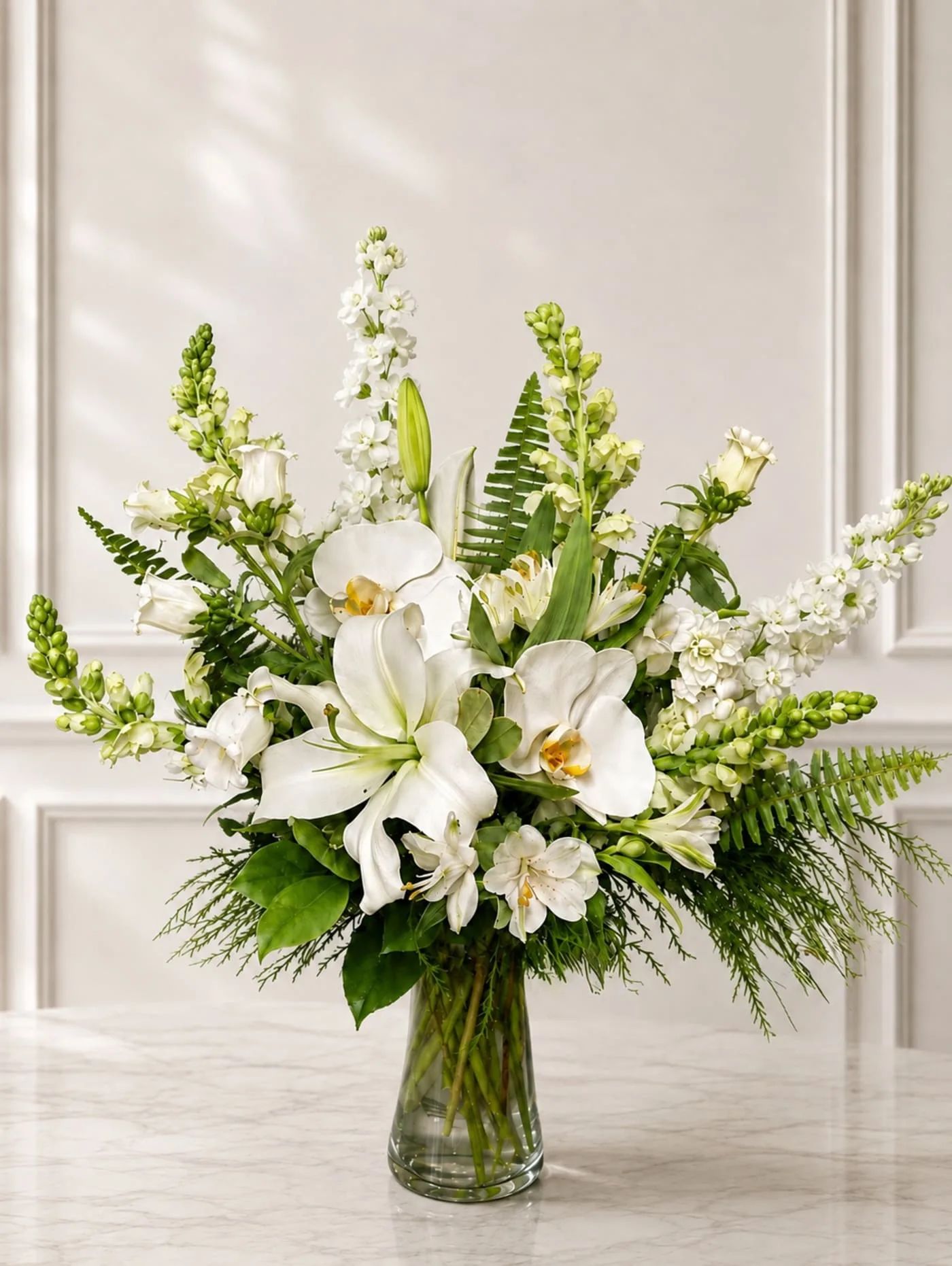 White Reverie Floral Arrangement
