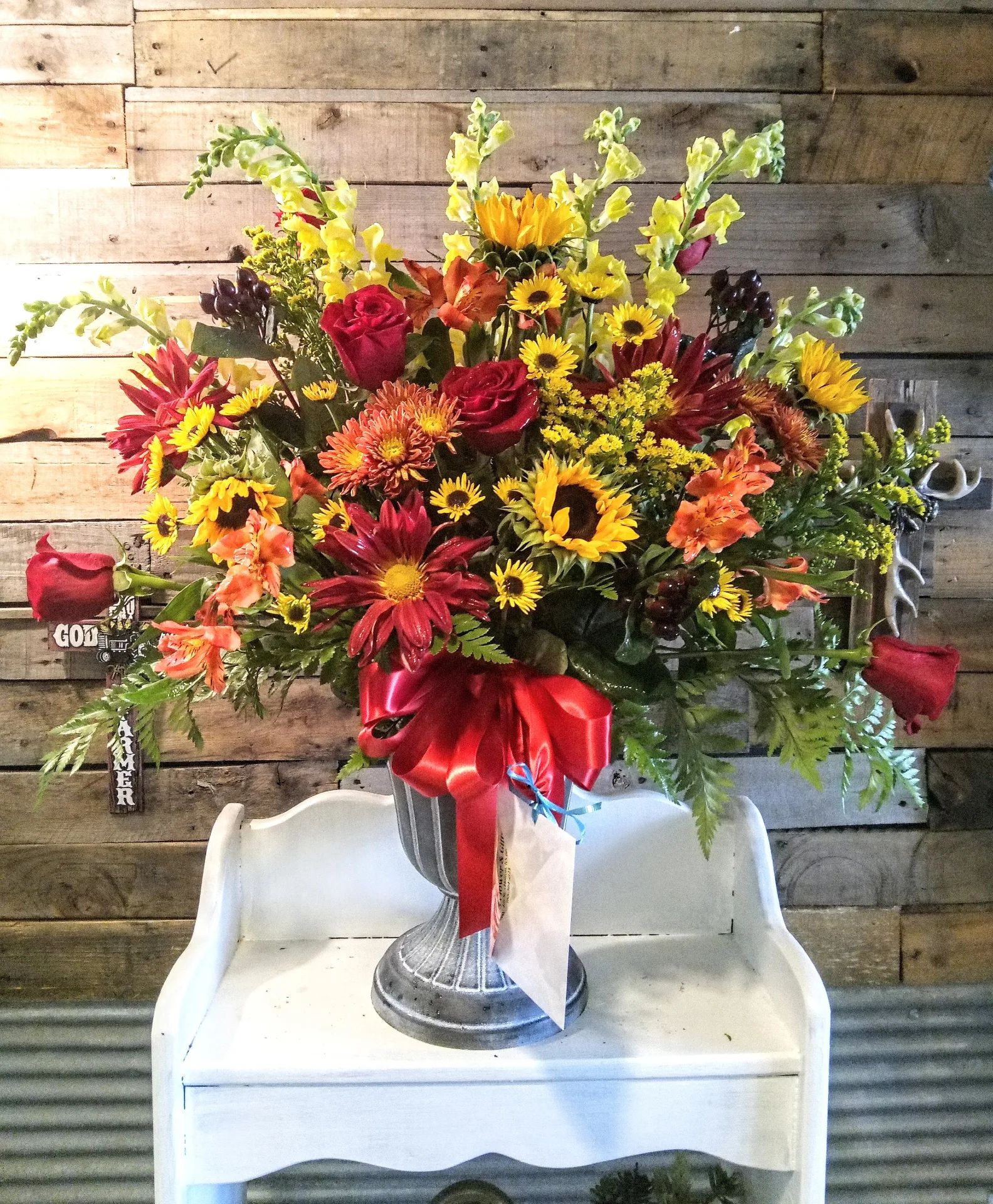 Kansas Sunset Sympathy Arrangement Sympathy