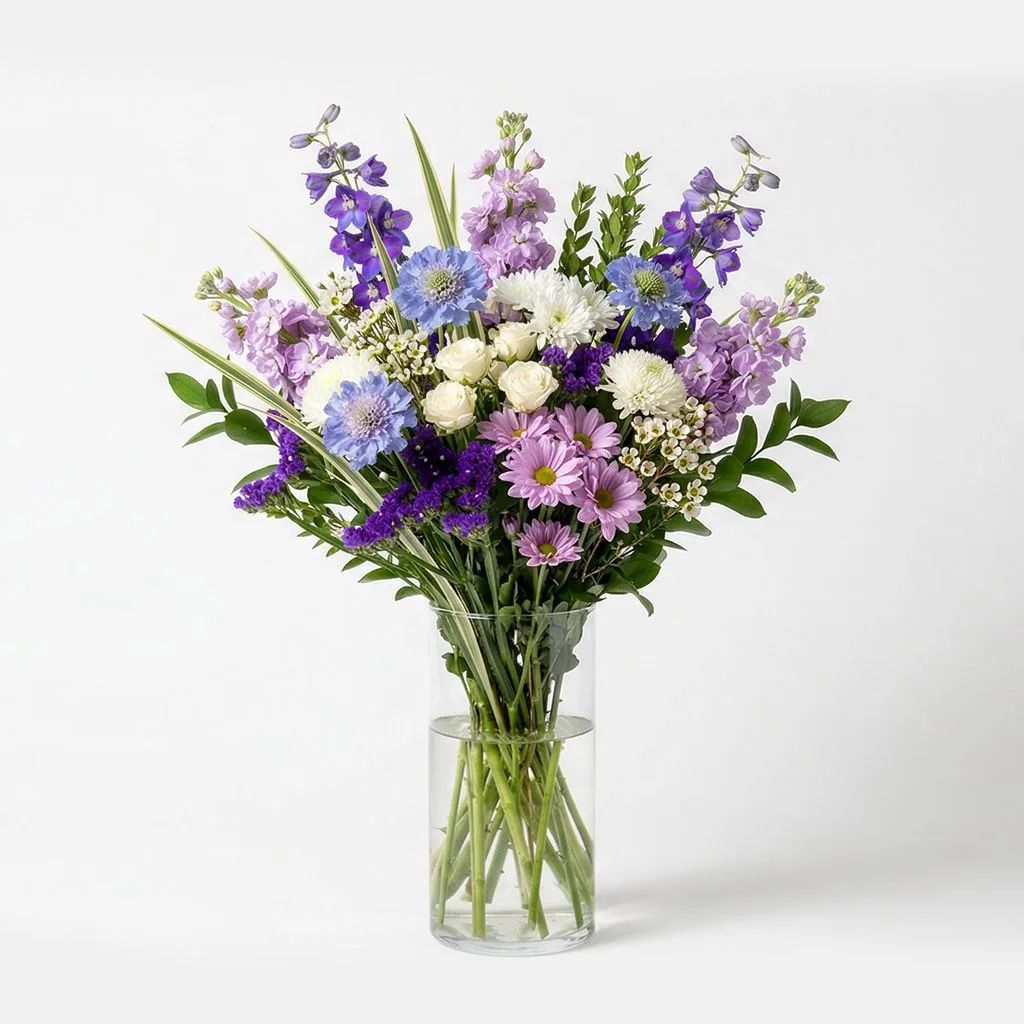 Lavender & Blue Garden