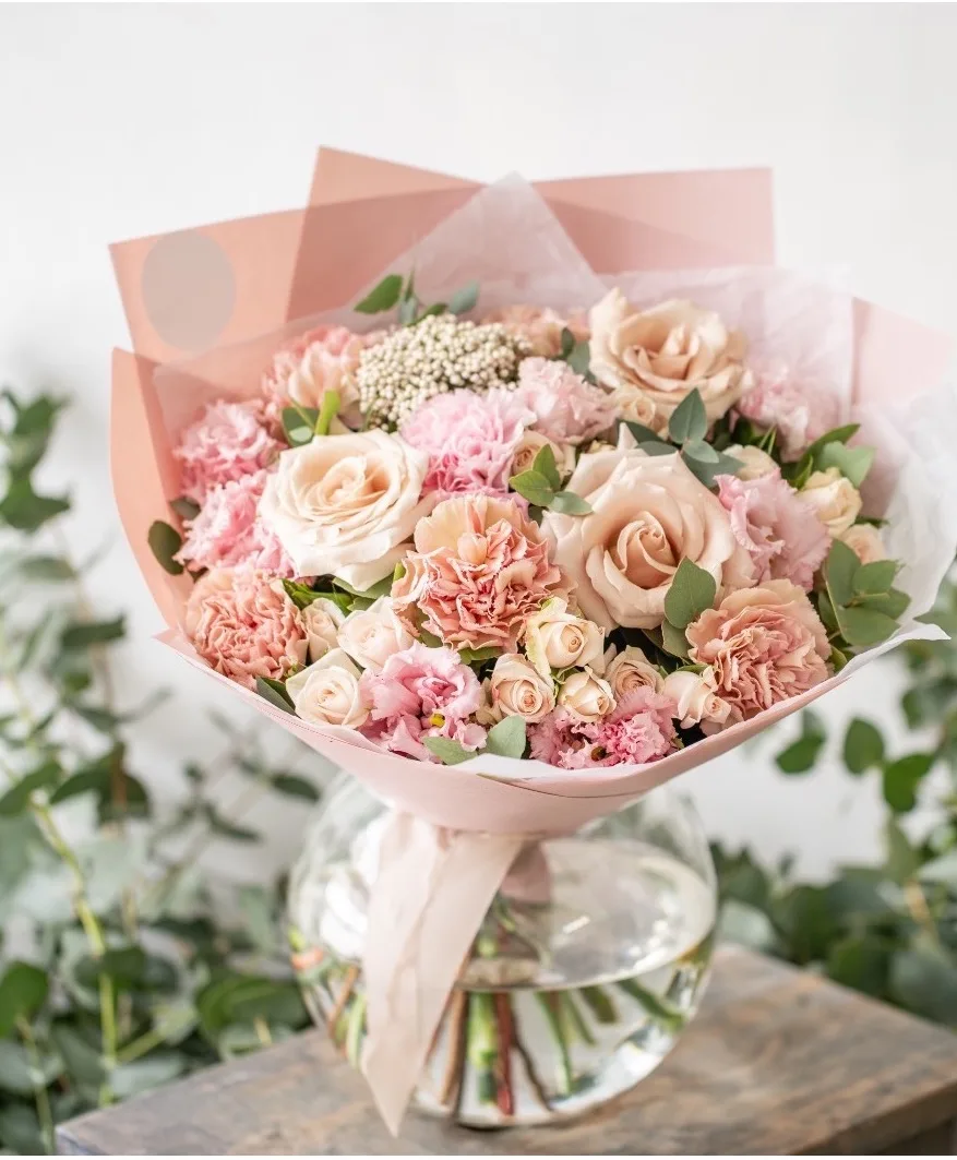 Peach Blush Elegance Roses Peach Blush Elegance Roses