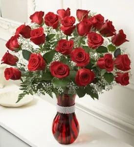 2 DOZEN LONG-STEM ROSES 25 LONG STEM RED ROSES 2 DOZEN LONG-STEM ROSES 25 LONG STEM RED ROSES