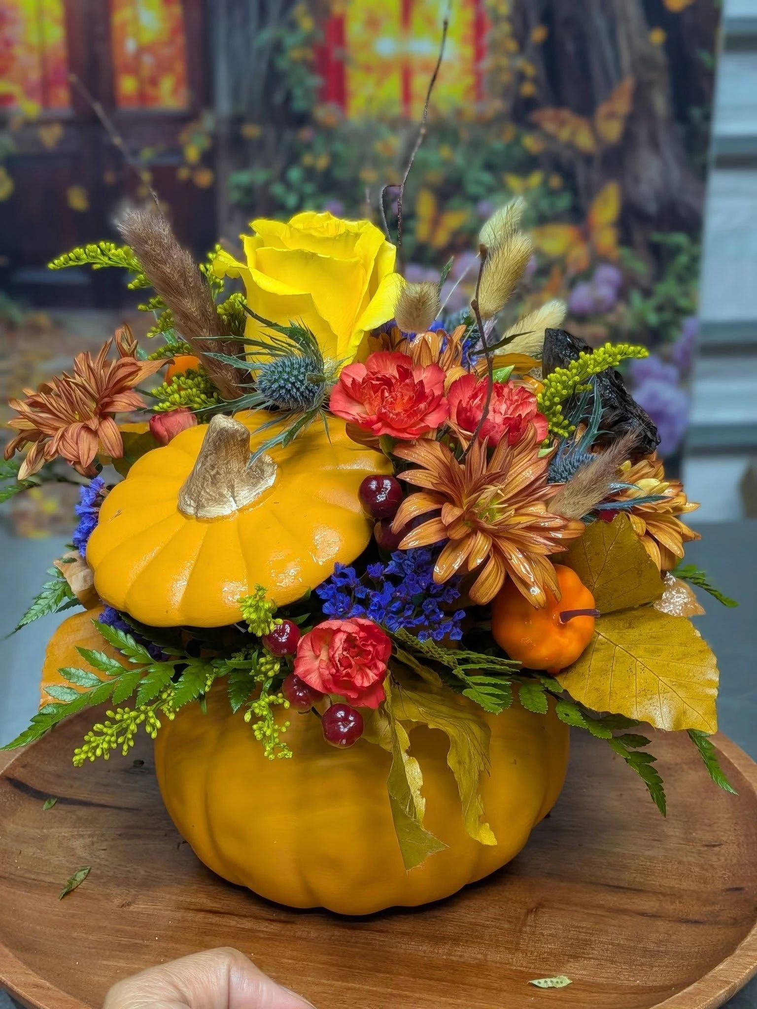 Fallin' Pumpkin Arrangements