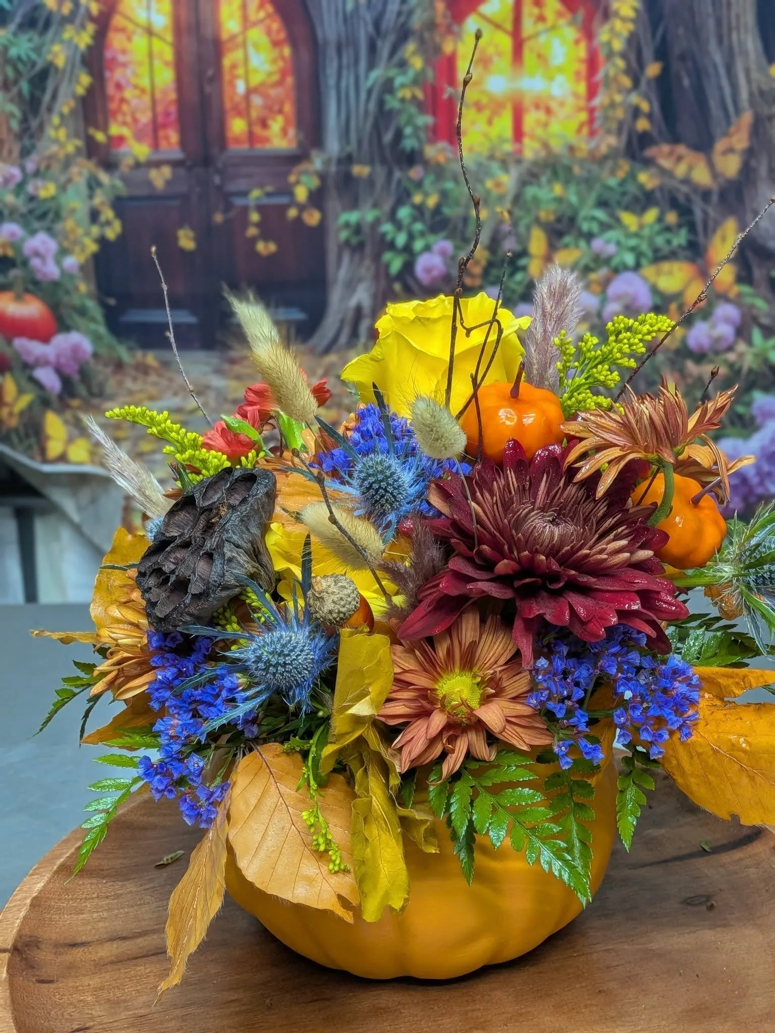 Fallin' Pumpkin Arrangements Fallin' Pumpkin Arrangements