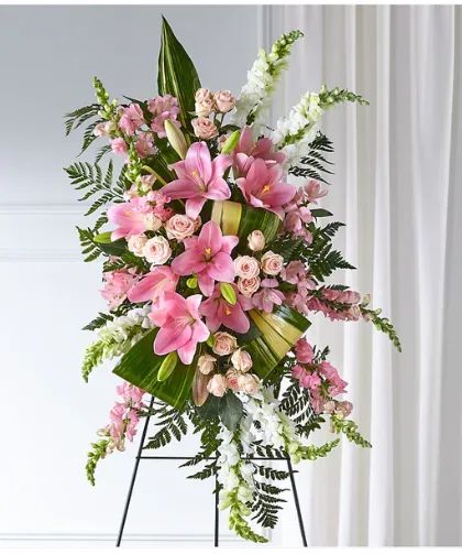 Elegant Embrace Standing Spray