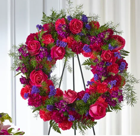 Calming Colors Wreath Calming Colors Wreath