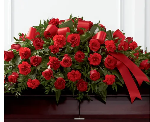 Tribute of Life Casket Spray Tribute of Life Casket Spray