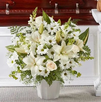 Florist’s Choice Funeral Flower Arrangement