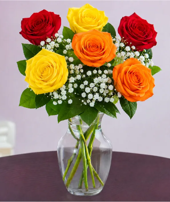 Designers Choice - 6 Arranged Roses of their choosing! You will not receive the picture Designers Choice - 6 Arranged Roses of their choosing! You will not receive the picture