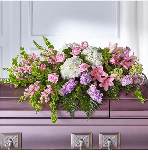 Life's Gratitude Casket Spray Life's Gratitude Casket Spray